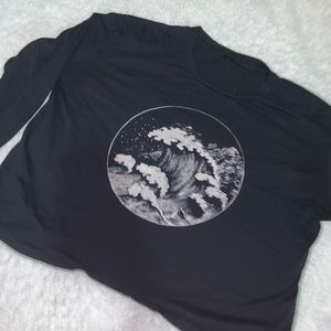 Cropped Wave Longsleeve